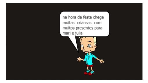 uma coisa surpriendente aconteseu nessa festa