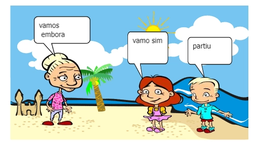 o dia que eu foi para a praia .